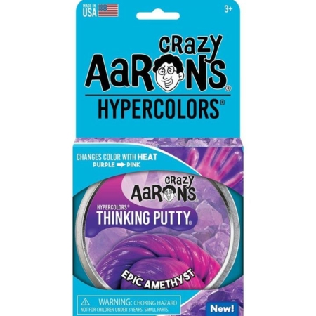 Crazy Aarons Hypercolor Thinking Putty Epic Amethyst