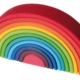 Grimm's Large Wooden Rainbow 12pcs