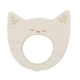 Wooden Story Yawning Cat Maple Wood Teether