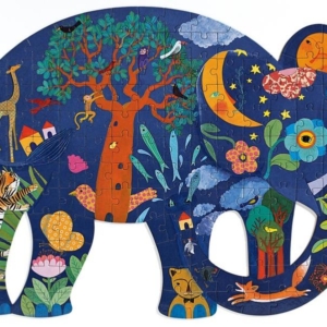 Djeco Puzz Art Elephant Puzzle 150pc