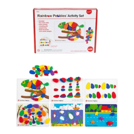 Rainbow Pebbles Activity Set