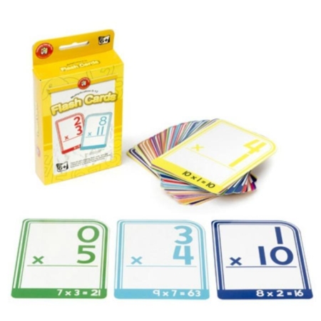 Multiplication 0-12 Flash Cards