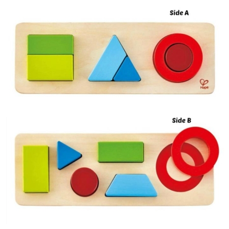 Hape Wooden Geometry Puzzle