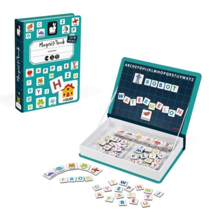 Janod English Alphabet Magnetibook