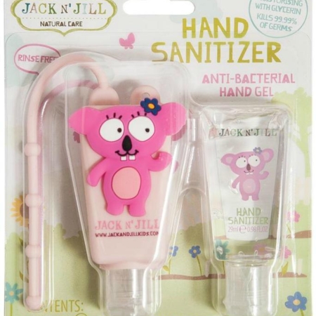 Jack N Jill Koala Hand Sanitiser 2pk and Holder