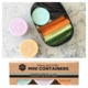 Ever Eco Stainless Steel Pastel Mini Containers