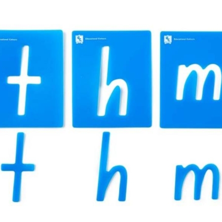 Alphabet Lowercase Stencils Pkt 26 (NSW&ACT)
