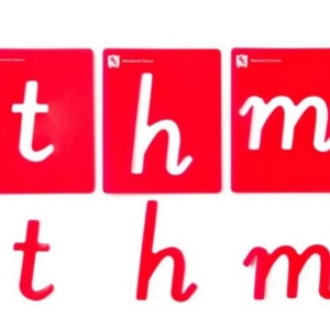 Alphabet Lowercase Stencils Pkt 26 (Vic