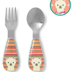 Skip Hop Zoo Llama Cutlery