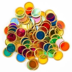 Metal Rimmed Counting Chips