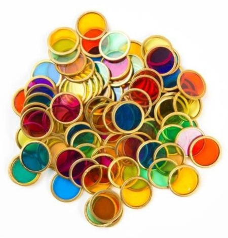 Metal Rimmed Counting Chips