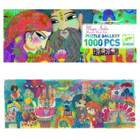 Djeco Magic India Gallery Puzzle 1000pcs