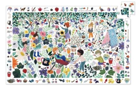 Djeco Observe Thousand Flowers Puzzle 100pcs