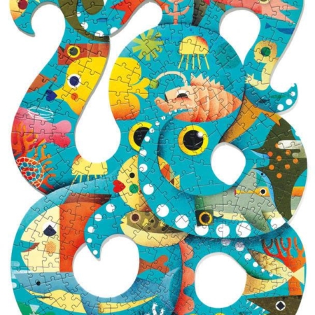 Djeco Puzz Art Octopus Puzzle 350pc