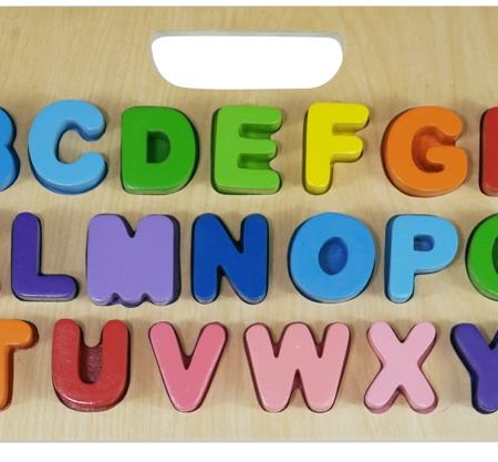 Kiddie Connect Carry Around Uppercase ABC Puzzle