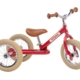 Trybike Steel Red Vintage Edition 2 in 1 Balance Bike