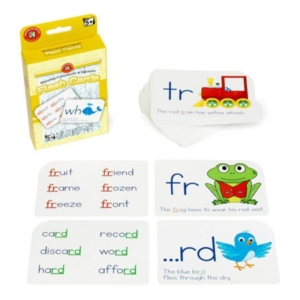 Blending Consonants and Digraphs Flash Cards