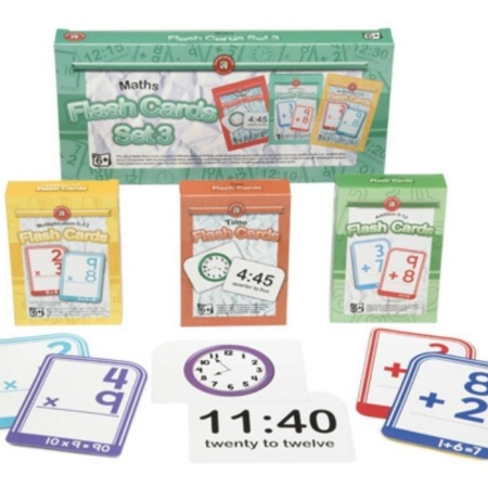 Maths Flash Cards Set of 3