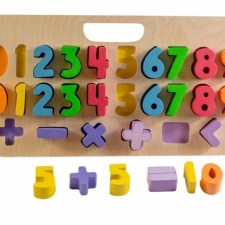 Kiddie Connect Carry Around Number Puzzle