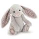 Jellycat Original Bashful Silver Blossom Bunny