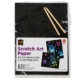 Scratch Art A4 Paper x 40 sheets