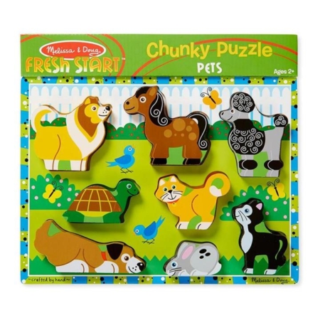 Melissa and Doug Pets Chunky Puzzle