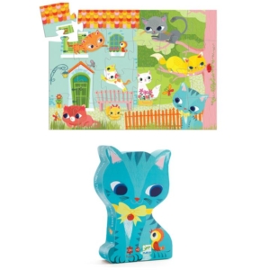 Djeco Pachat the Cat and Friends Puzzle 24pc