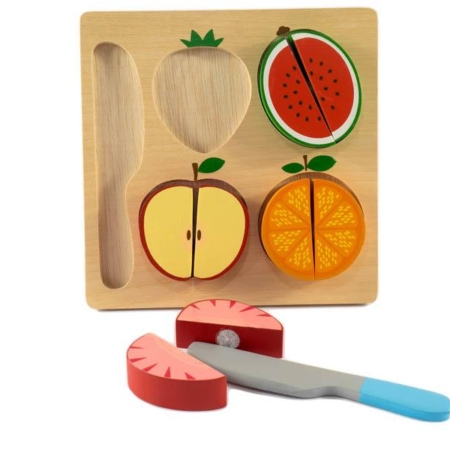 Kiddie Connect Fruit Slicing Puzzle