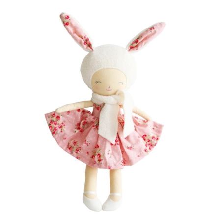 Alimrose Belle Bunny Girl Pink Floral