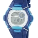Cactus Shield Tech Time LCD Blue Digital Watch