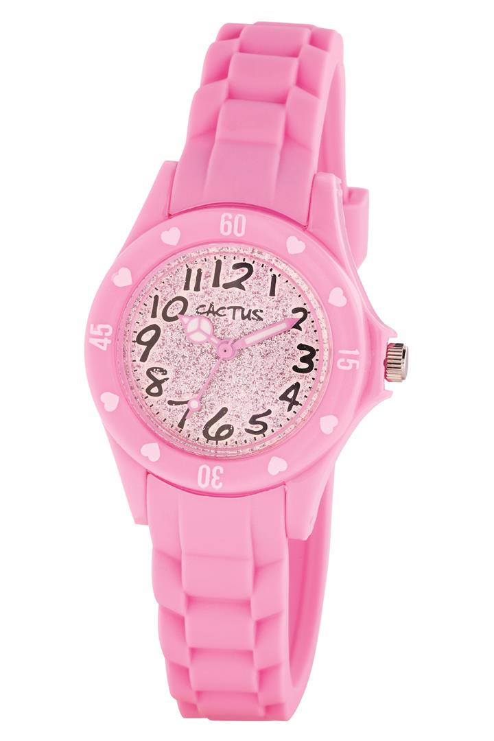 Cactus Time Teacher Kids Watch Sparkly Dreams