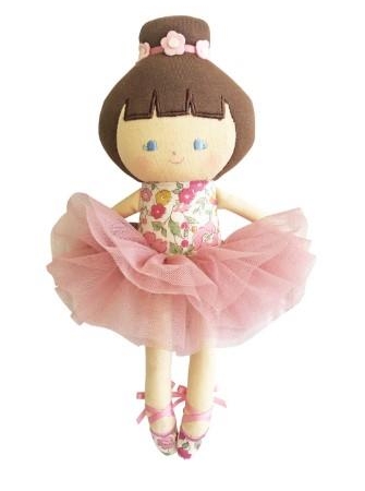 Alimrose Baby Ballerina Doll Rose Garden
