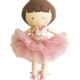 Alimrose Baby Ballerina Doll Rose Garden