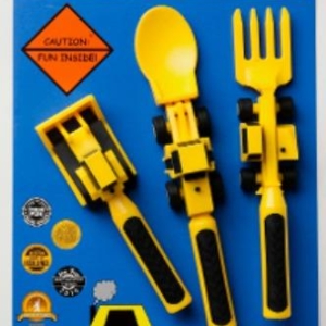 Construction 3-Piece Cutlery Set