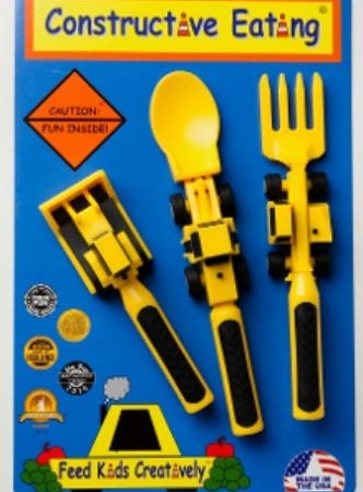 Construction 3-Piece Cutlery Set