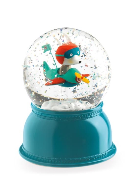 Djeco Aeroplane Night Light Globe