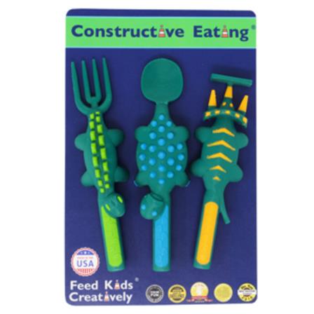 Dinosaur 3-Piece Cutlery Set