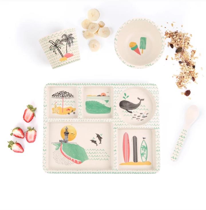 Love Mae Divided Plate Set Byron Bay