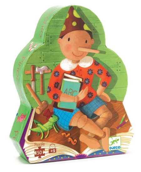 Djeco Pinocchio Silhouette Puzzle 50pc