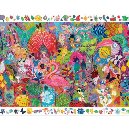 Djeco Rio Carnaval Observation Puzzle 200pc