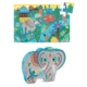 Djeco Haathee Asian Elephant Puzzle 24pc