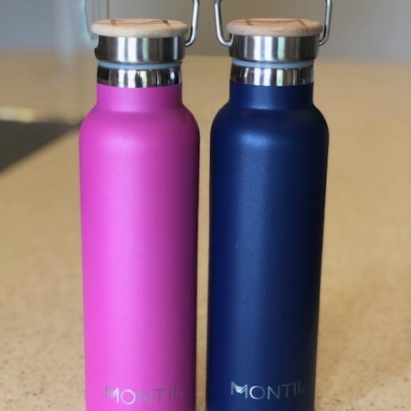 MontiiCo Insulated Glitter Drink Bottles - 600ml