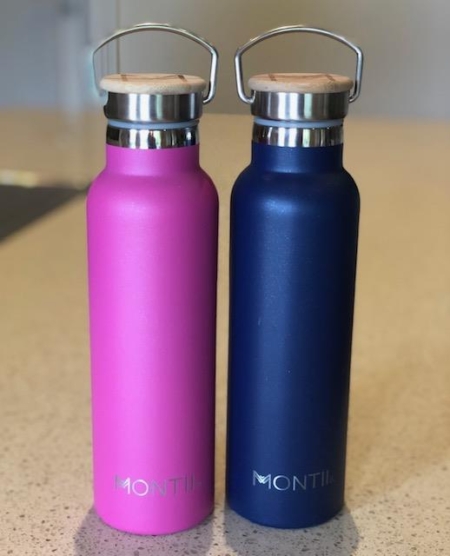 MontiiCo Insulated Glitter Drink Bottles - 600ml