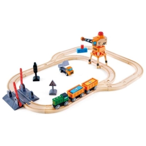 Hape Crossing & Crane Set