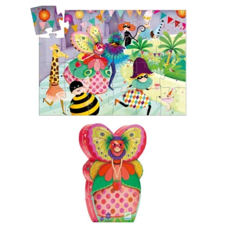 Djeco Butterfly Lady Puzzle 36pc