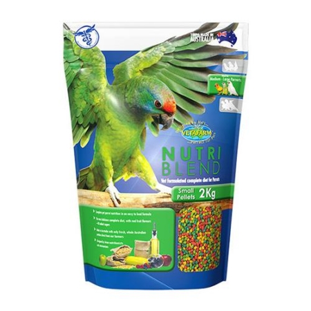 Vetafarm Nutriblend Small Pellets For Birds   2 Kg