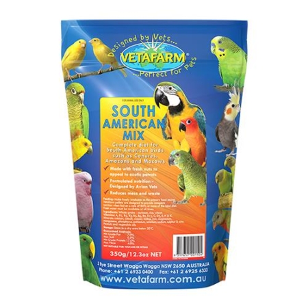 Vetafarm South American Mix For Parrots   2 Kg