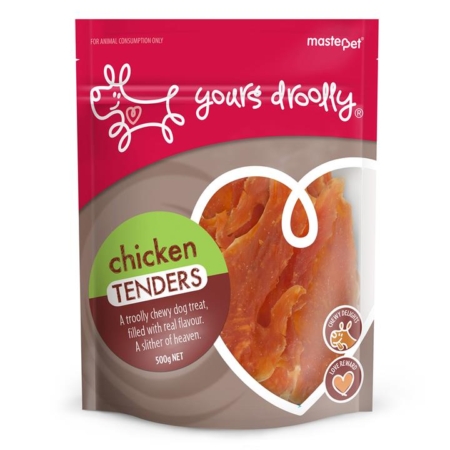 Yours Droolly Chicken Tenders Dog Treats 500 Gm 1 Pack