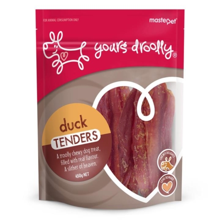 Yours Droolly Duck Tenders Dog Treats 450 Gm 1 Pack