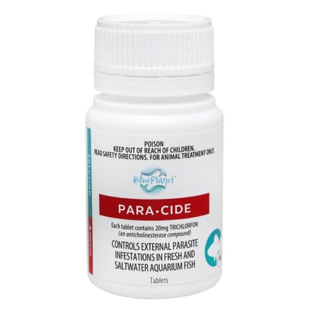 Blue Planet Paracide Tablets  25 Tablets